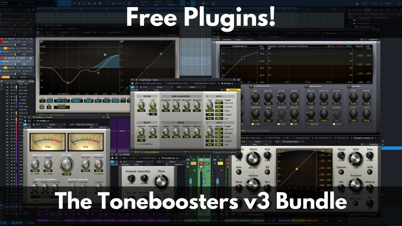 ToneBoosters Plugin Bundle v1.8.1 音频插件套装