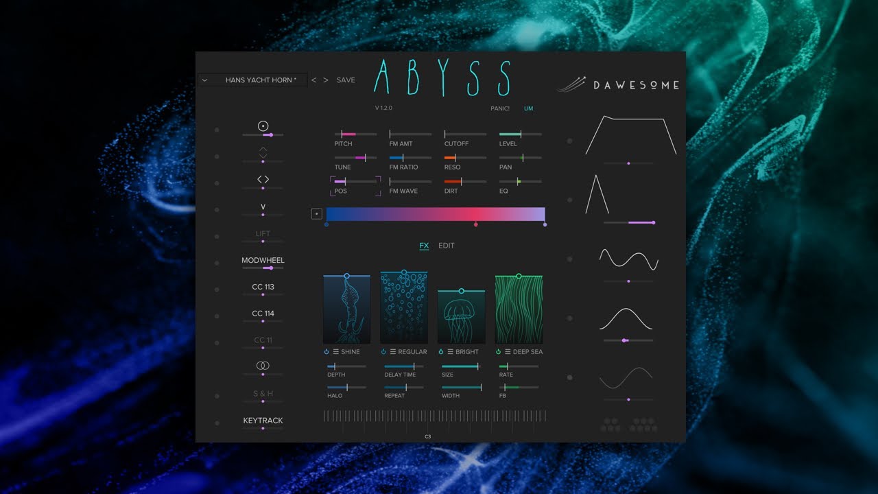 Dawesome Abyss v1.3.2 视觉合成器