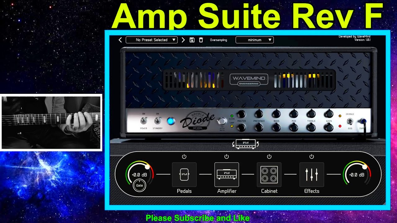 Wavemind Amp Suite Rev F v1.0.2 经典吉他放大器插件