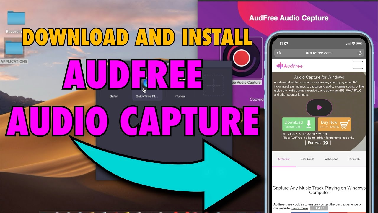 AudFree Audio Capture v3.1.0.35 声音录制和编辑软件