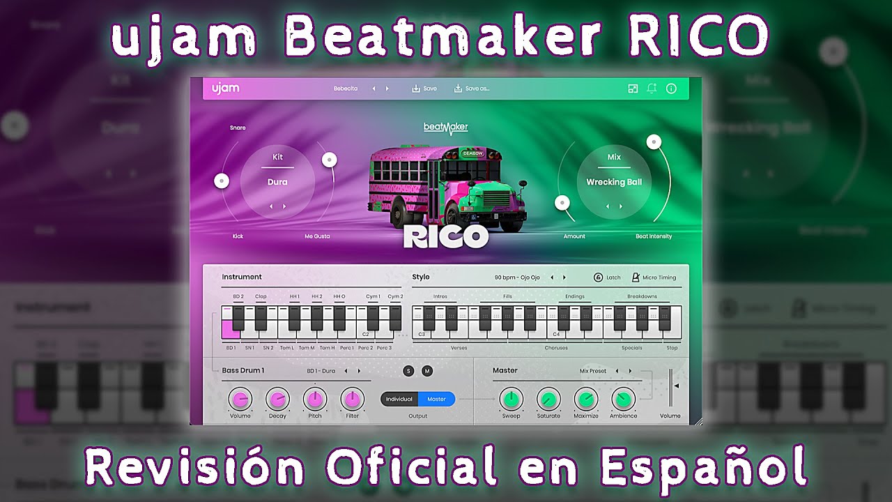 UJAM Beatmaker DOPE v2.3.1 嘻哈节拍制作插件