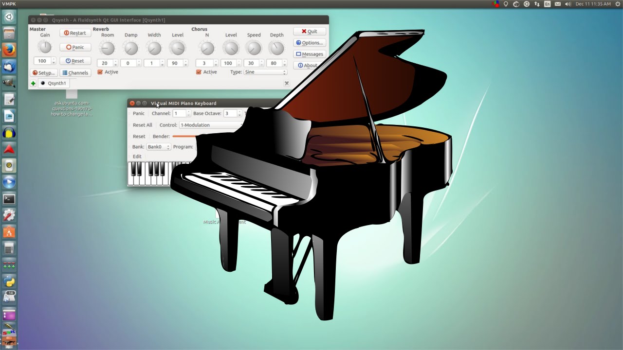 Virtual MIDI Piano Keyboard v0.9.0 虚拟 MIDI 钢琴键盘