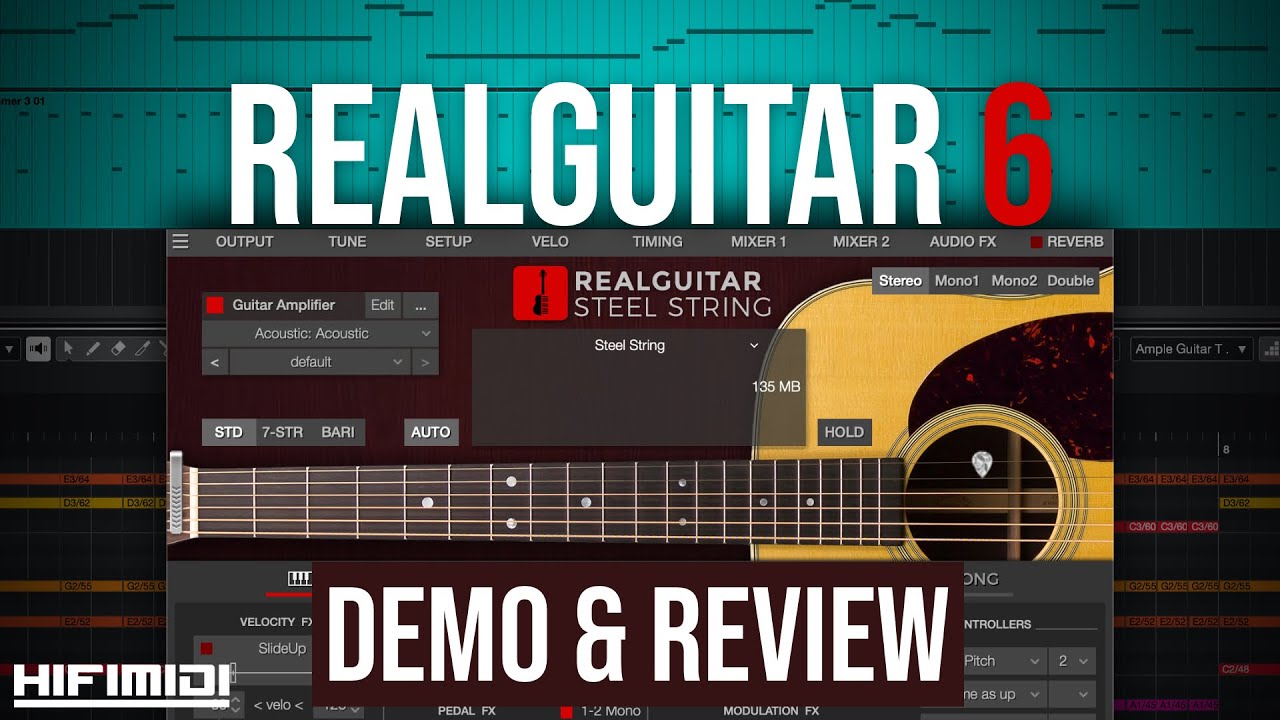 MusicLab RealGuitar v6.1.0.7549 虚拟吉他乐器插件