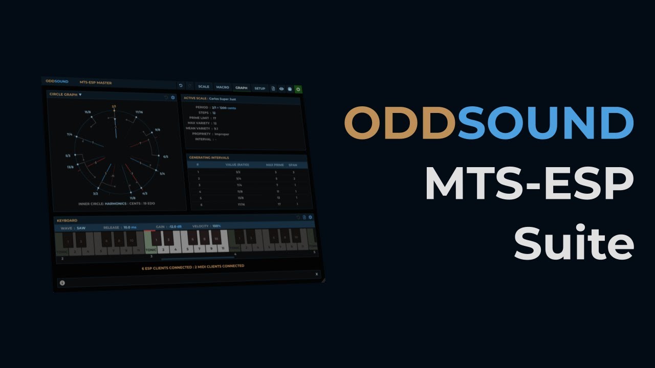 ODDSOUND MTS-ESP Suite v1.14 调音系统和微调插件