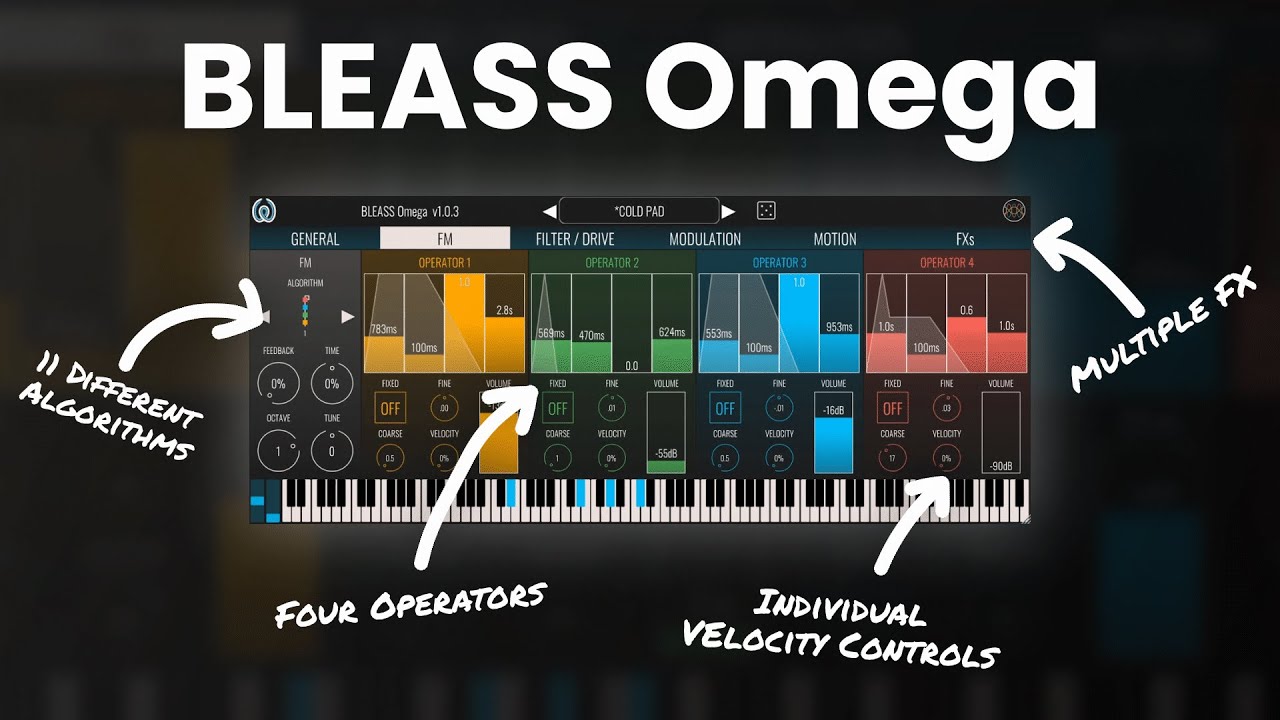 BLEASS Omega v1.3.0 调频合成器