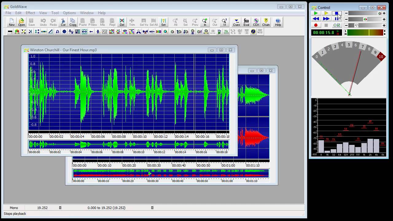 GoldWave v6.80 音频编辑软件