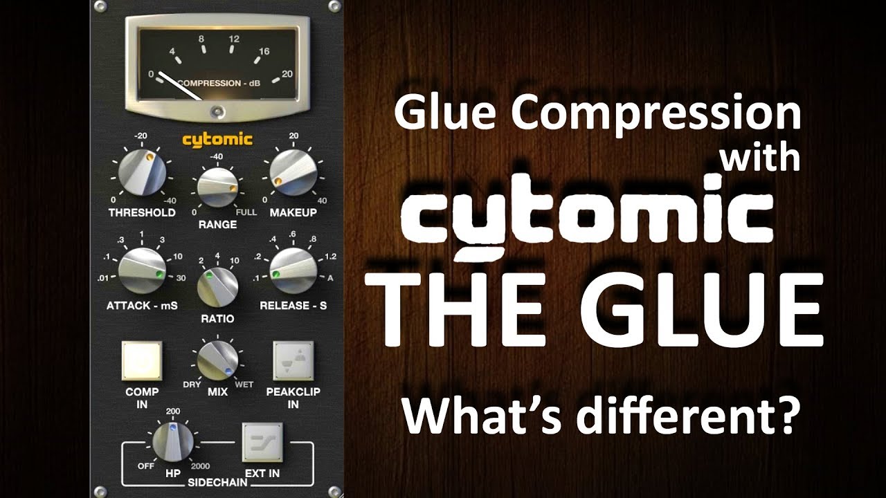 Cytomic The Glue v1.7.0 模拟建模压缩器插件