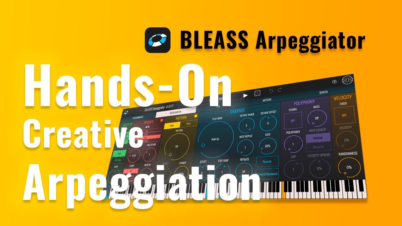 BLEASS Arpeggiator v1.1.0 经典合成器琶音器插件