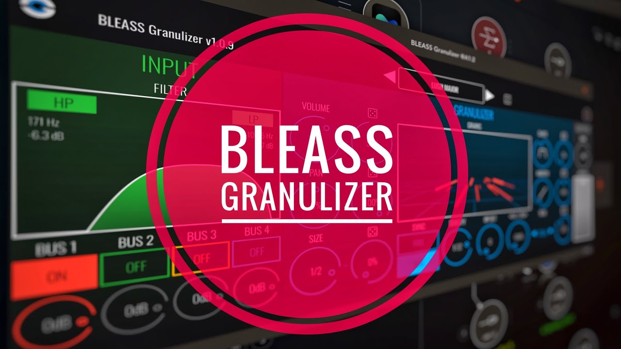 BLEASS Granulizer v1.2.2 颗粒纹理效果插件