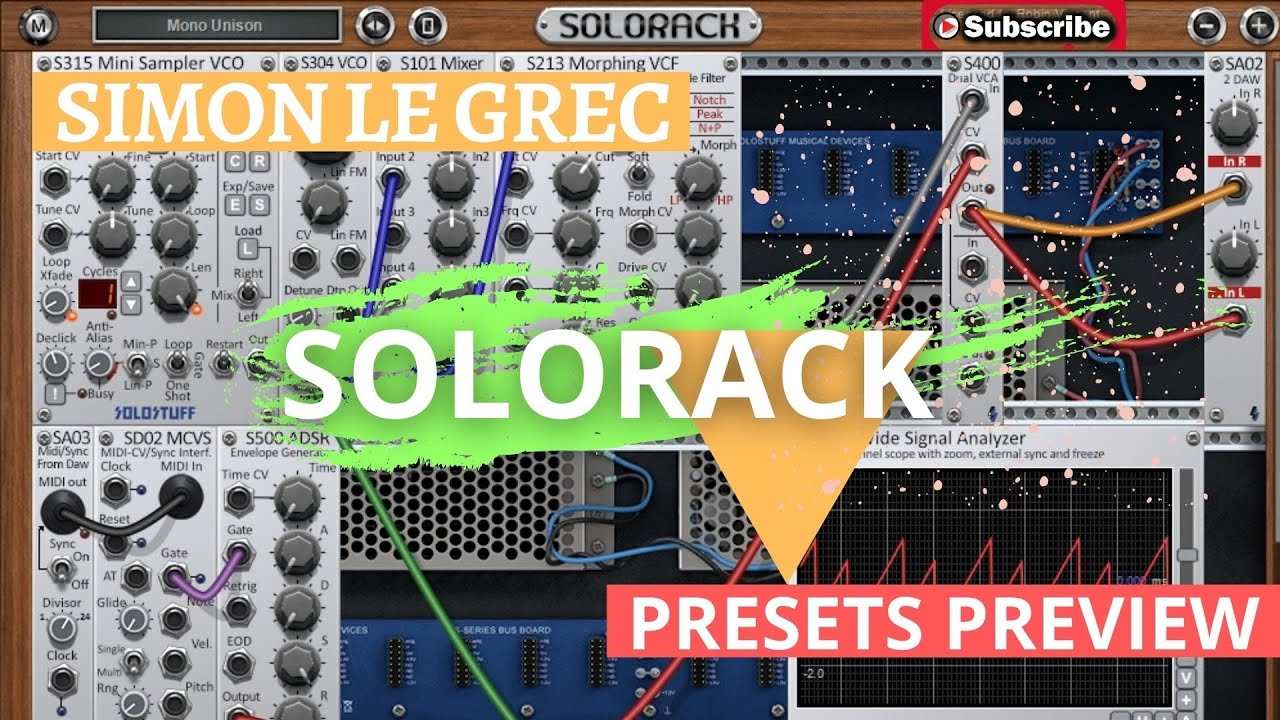 SoloStuff SoloRack v2.21 模块化合成器