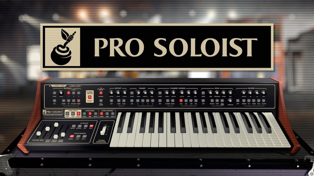 Cherry Audio Pro Soloist v1.0.4.92 预设单声道模拟合成器