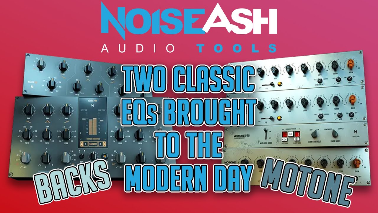 NoiseAsh Audio Motone Pro Bundle v1.0.0 均衡器插件集合包