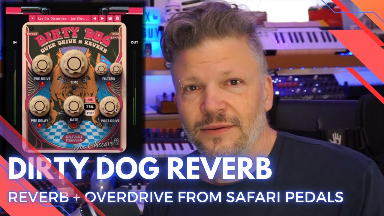 Safari Pedals Dirty Dog Reverb v1.2.31 失真混响插件