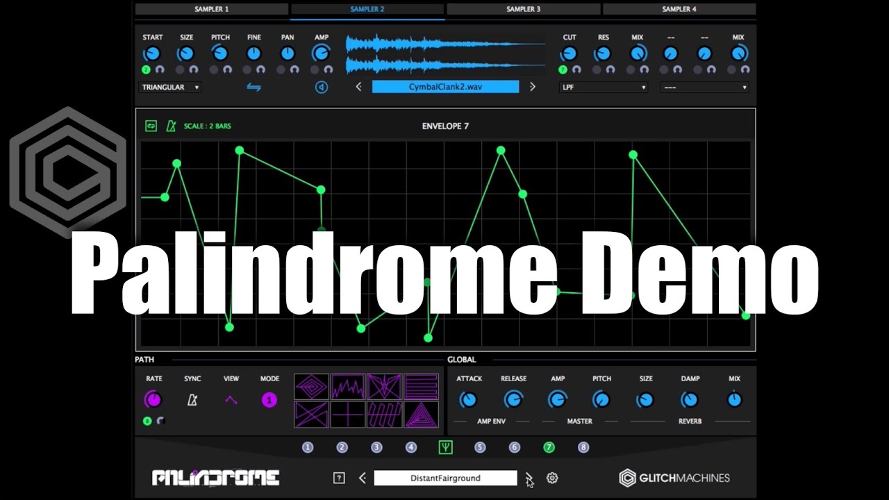 Glitchmachines Palindrome 2 v2.0.0 颗粒采样器