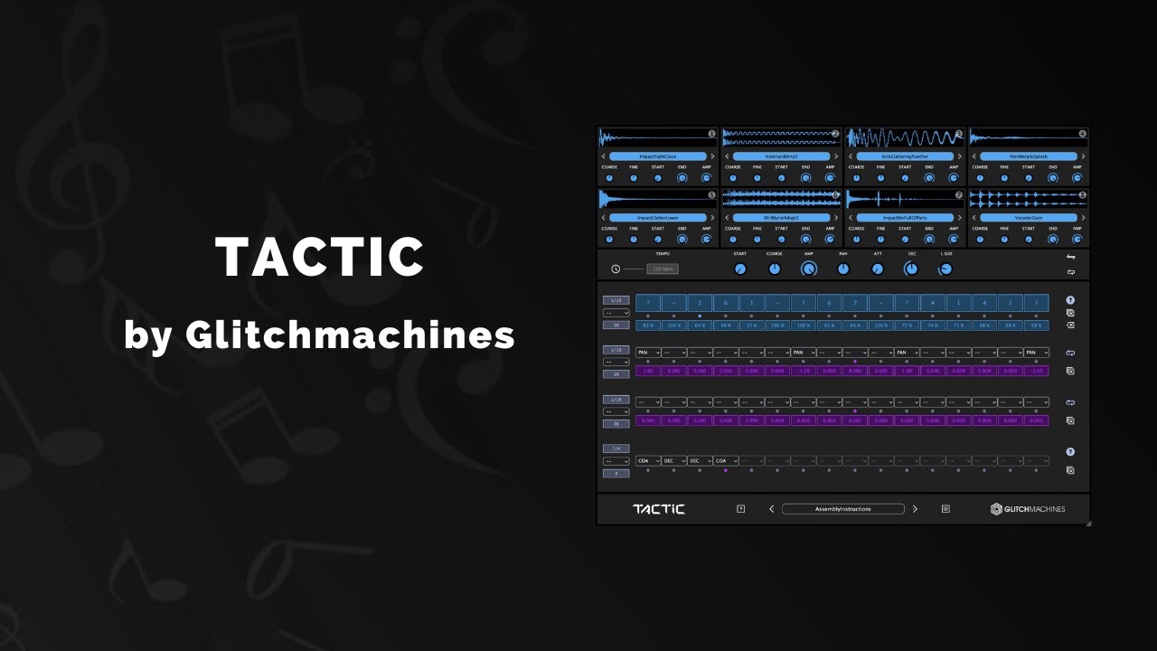 Glitchmachines Tactic v1.3.0 序列和变形模式生成插件