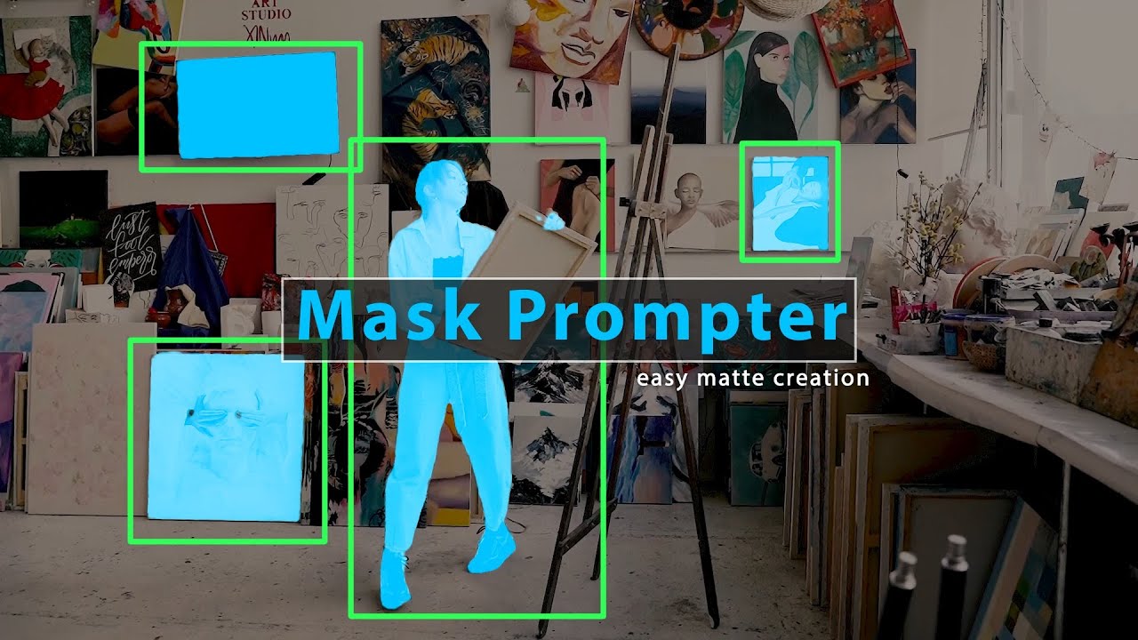 Aescripts Mask Prompter v1.10.6 AI生成遮罩动态描画AE插件