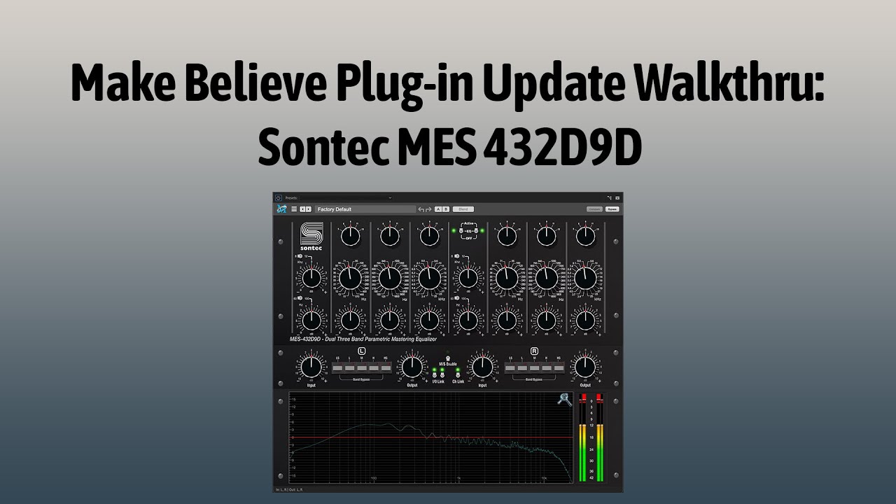 Make Believe Studios Sontec MES-432D9D v1.1.5 仿真均衡器插件