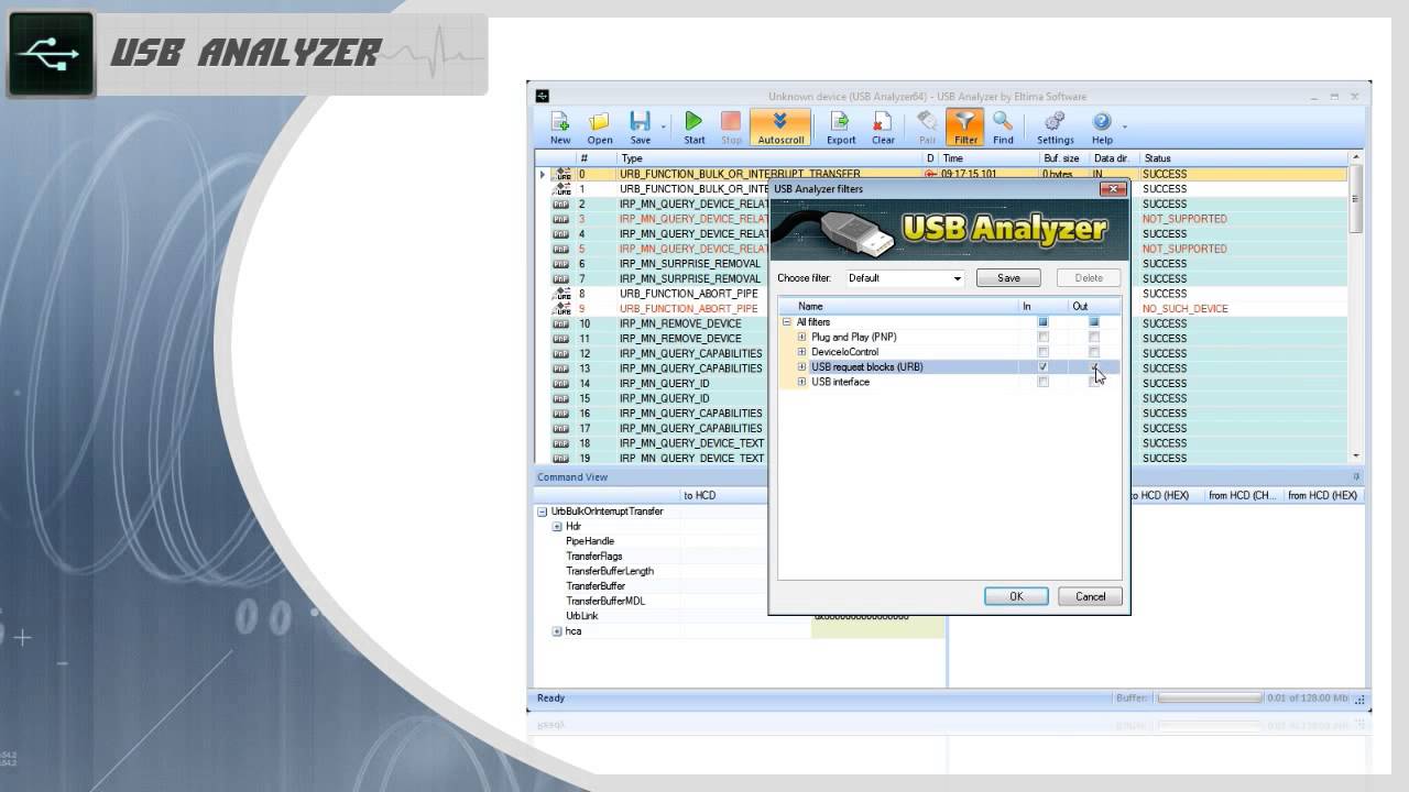 Eltima USB Analyzer v4.0.288 USB监控工具