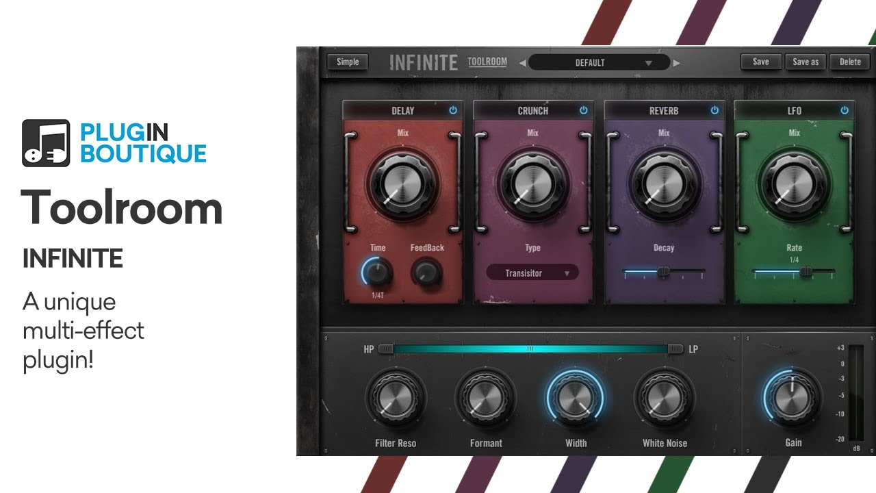 Toolroom Records Infinite v1.0.1 多效果和延迟插件