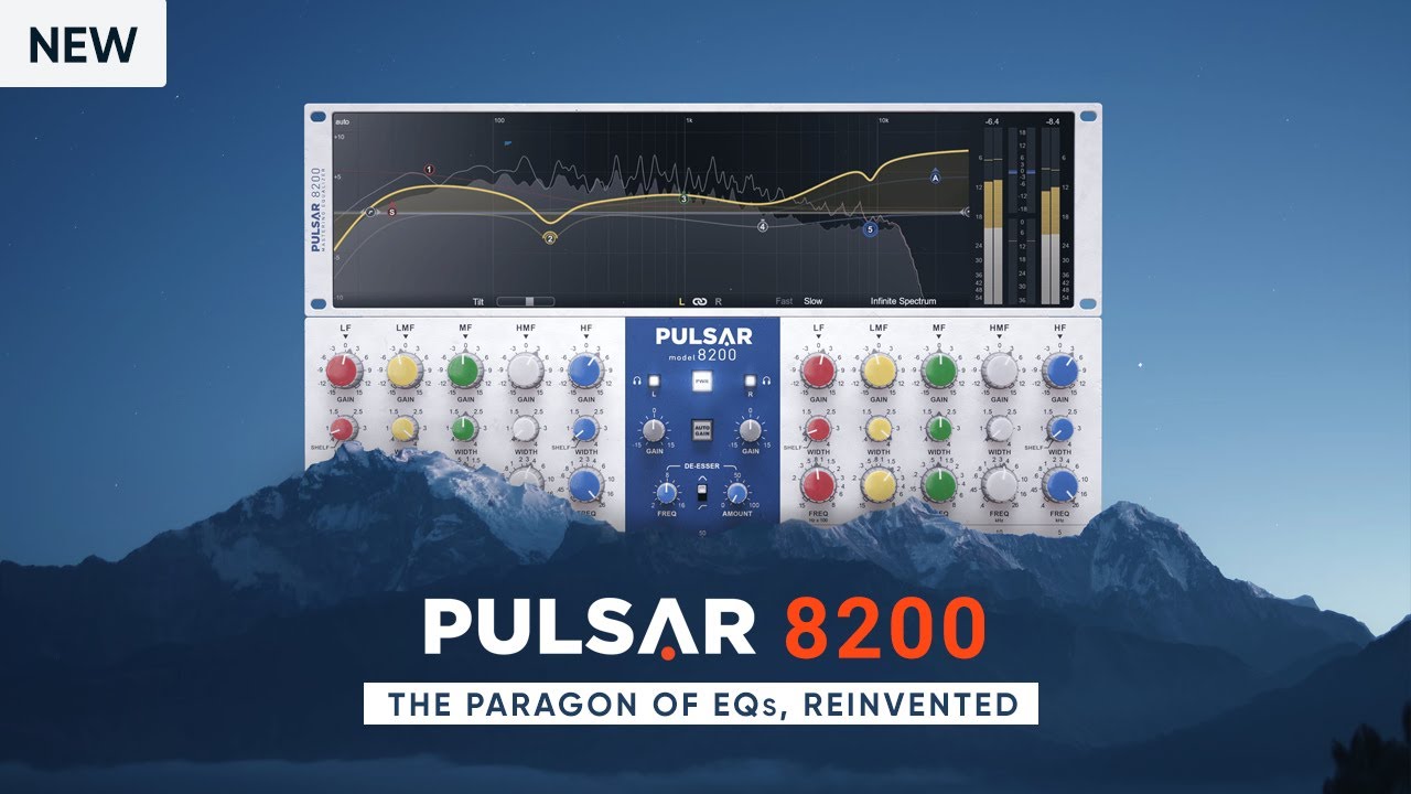 Pulsar Audio Pulsar 8200 v1.0.11 平衡均衡器插件