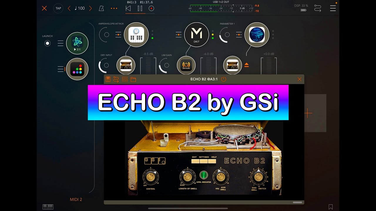 Genuine Soundware ECHO B2 v1.0.0 风琴节拍风格效果插件