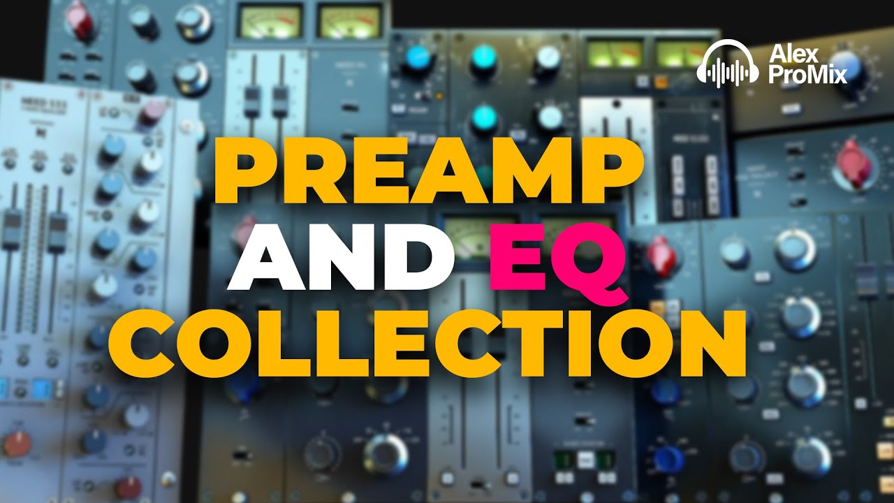 NoiseAsh Need Preamp & EQ Collection v1.1.2 音频插件捆绑包