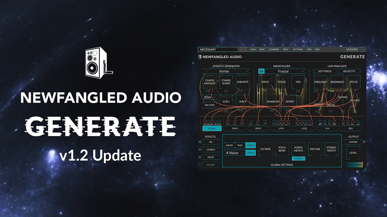 Newfangled Audio Generate v1.5.6 电影复音合成器