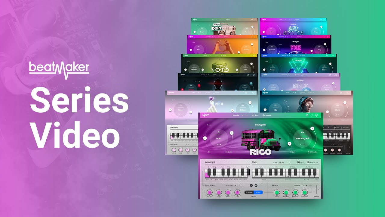 uJAM Beatmaker Bundle 2023.6 电子节拍制作插件捆绑包