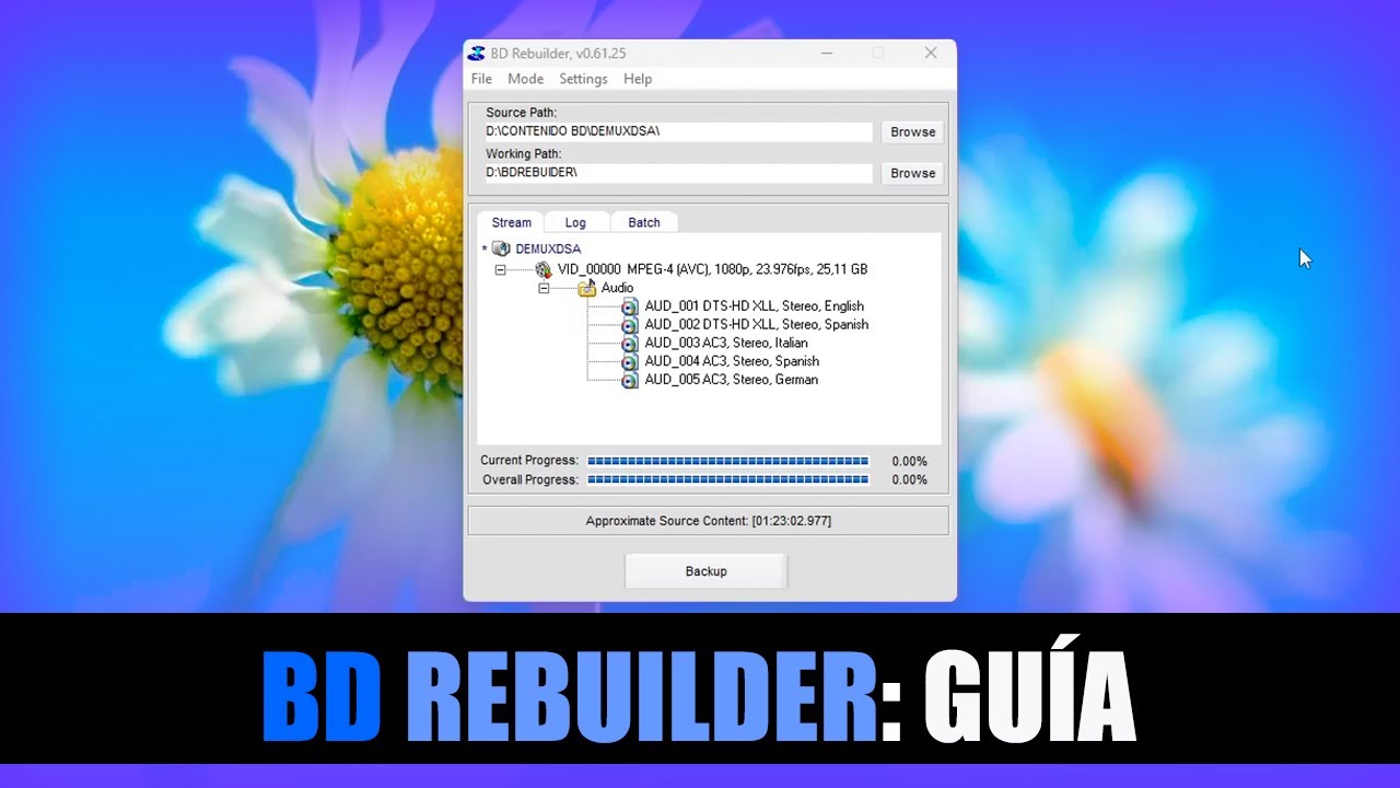 BD Rebuilder v0.61.29 备份蓝光视频并压缩工具