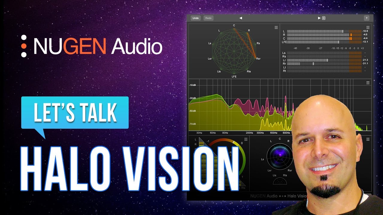 NUGEN Audio Halo Vision v1.1.0.0 3D和沉浸式音频分析插件