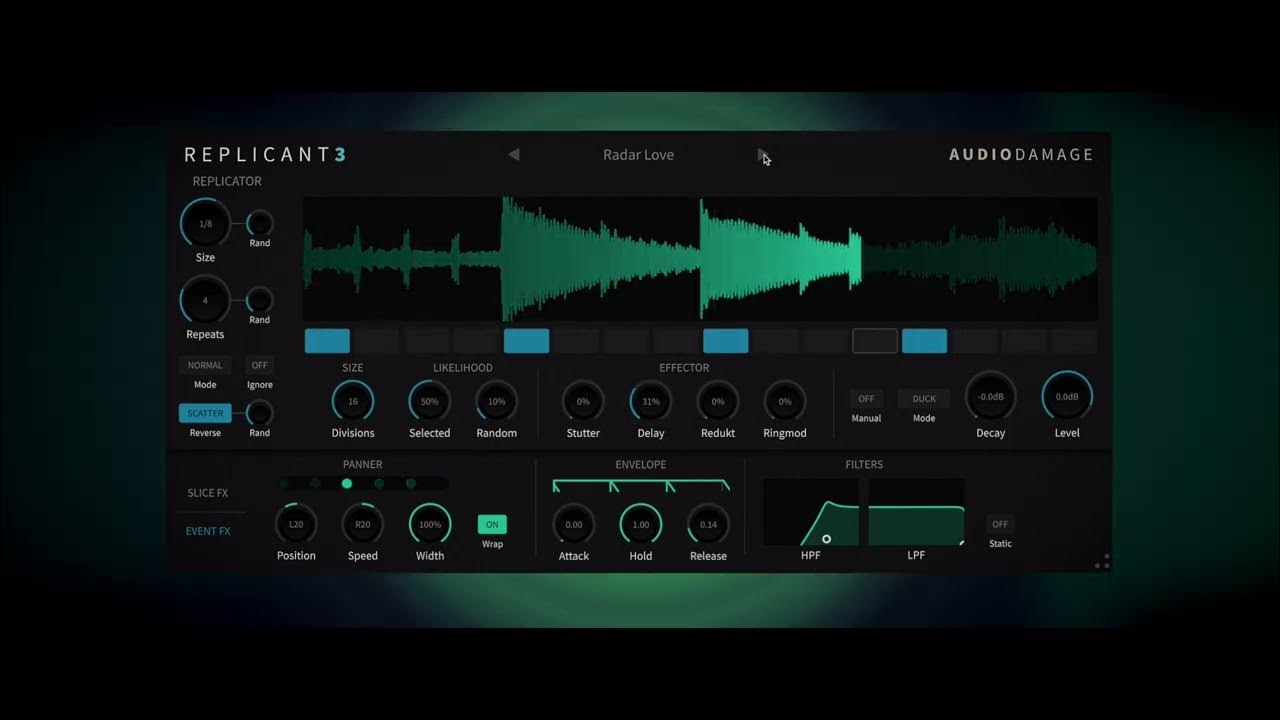 Audio Damage AD056 Replicant v3.0.9 音序器调制和位压缩效果插件