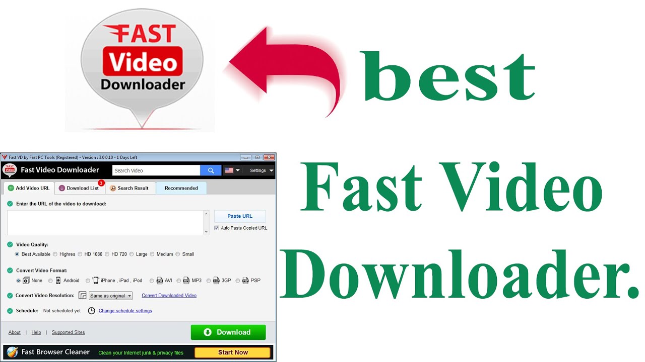 Fast Video Downloader v4.0.0.57 metacafe和其他1000+网站视频下载器