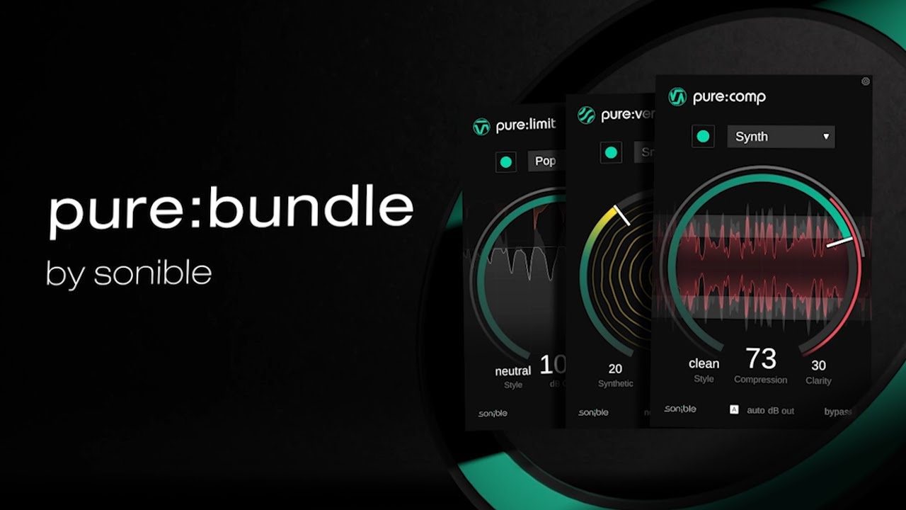 Sonible Smart Pure True Bundle v2023.04 音频效果插件集合