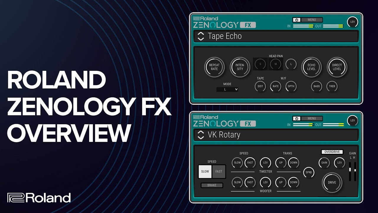 Roland ZENOLOGY FX v1.5 一组音频效果插件