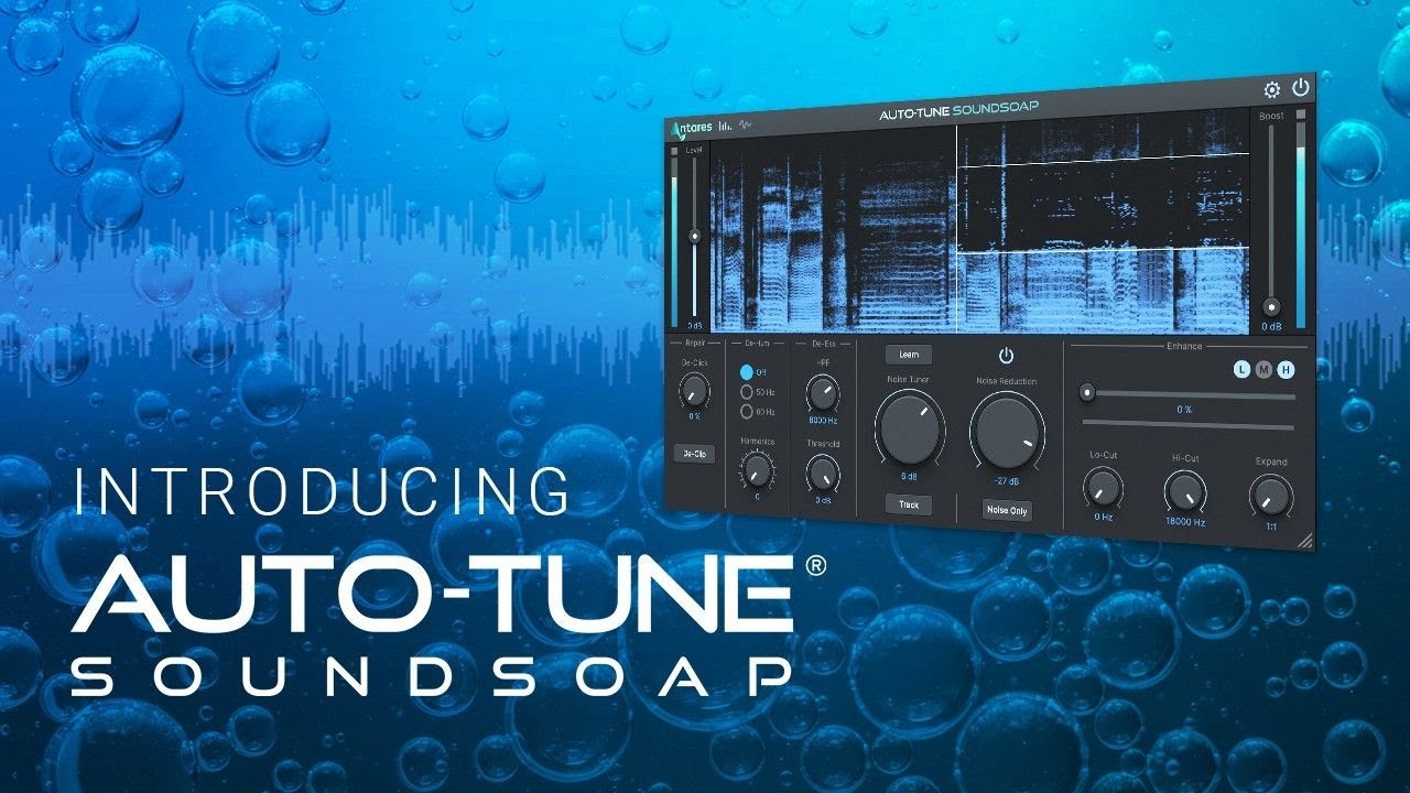 Antares Auto-Tune SoundSoap v6.0.0 降噪和声音恢复插件