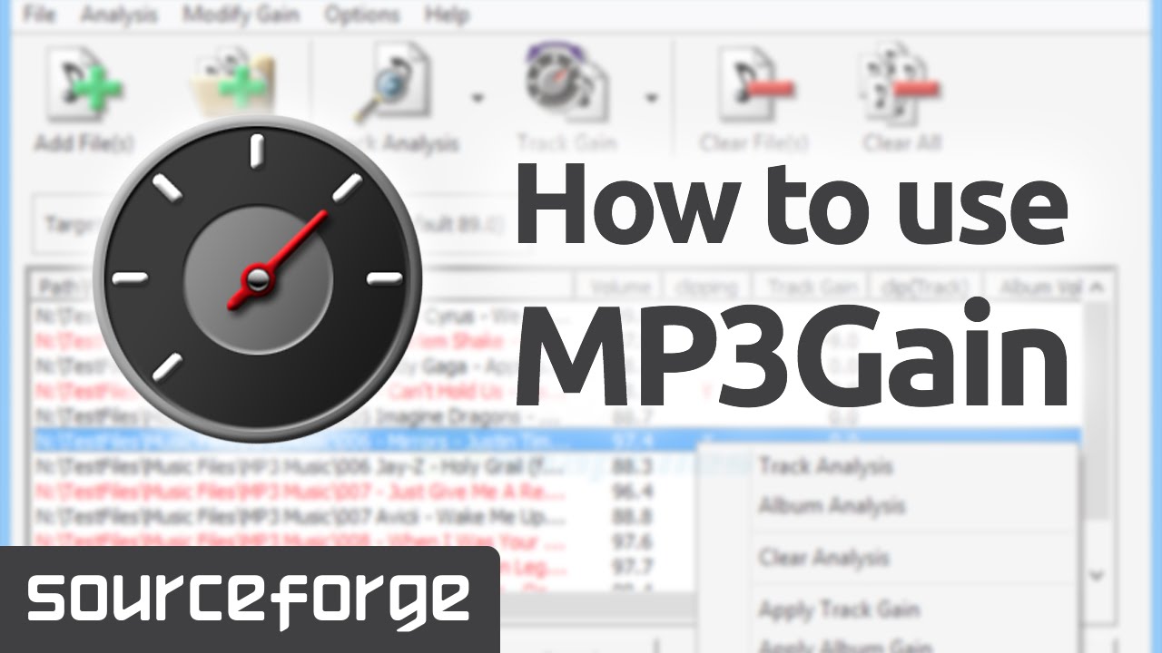 MP3Gain v1.2.5 /1.3.4 Beta 自动调节声音音量工具