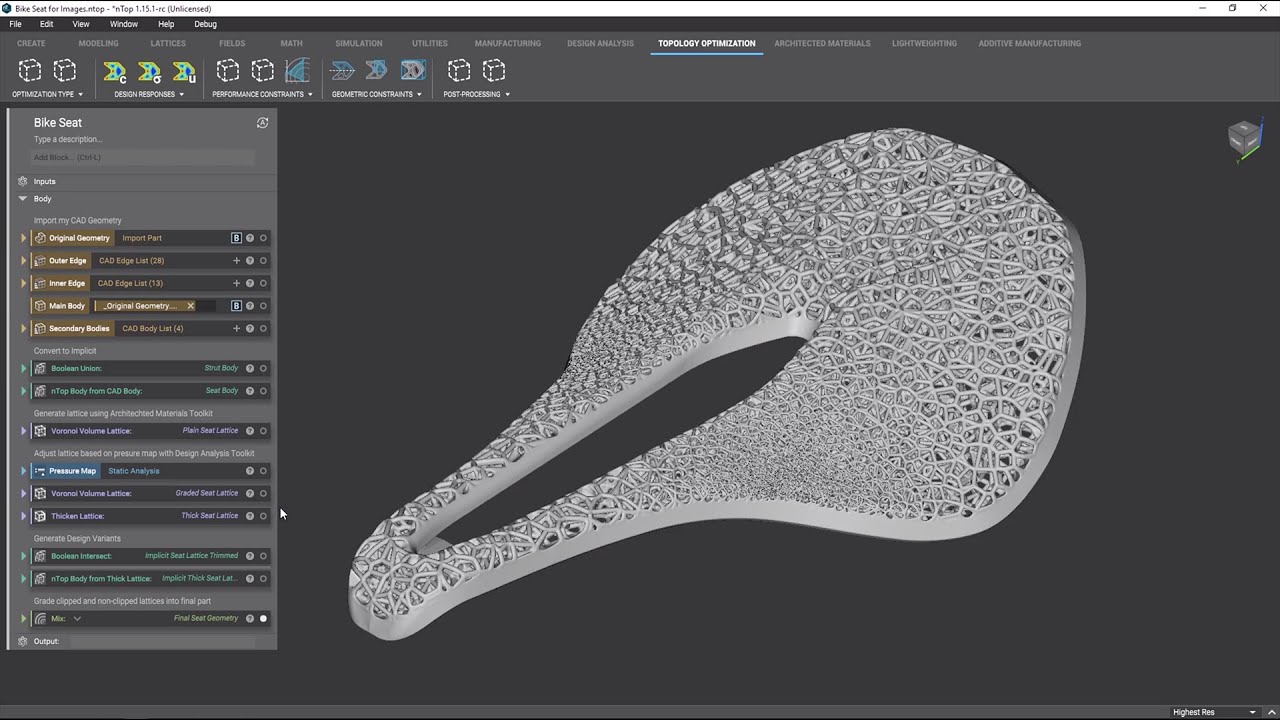 nTopology v4.26.4 拓扑优化和模拟工程软件