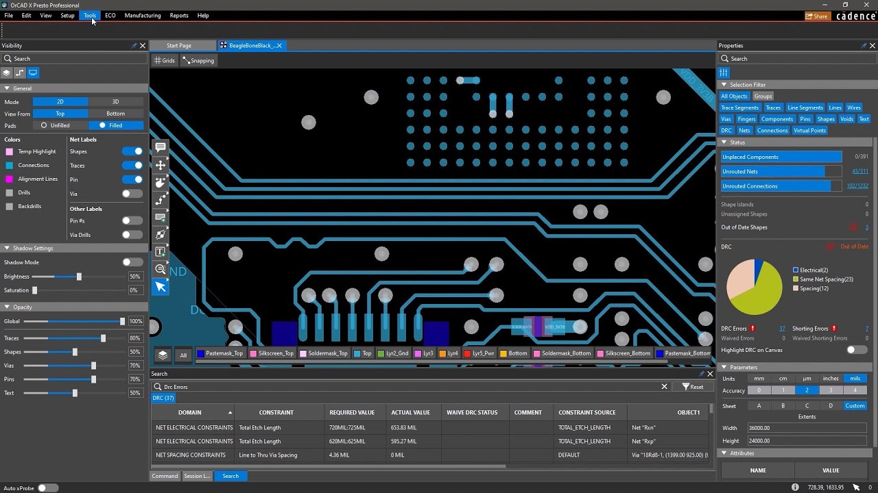 Cadence SPB Allegro and OrCAD 2022 v22.10.006  PCB和IC封装设计软件