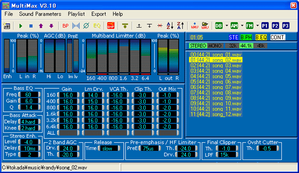 MultiMax v3.32.02 多频段音频限制器