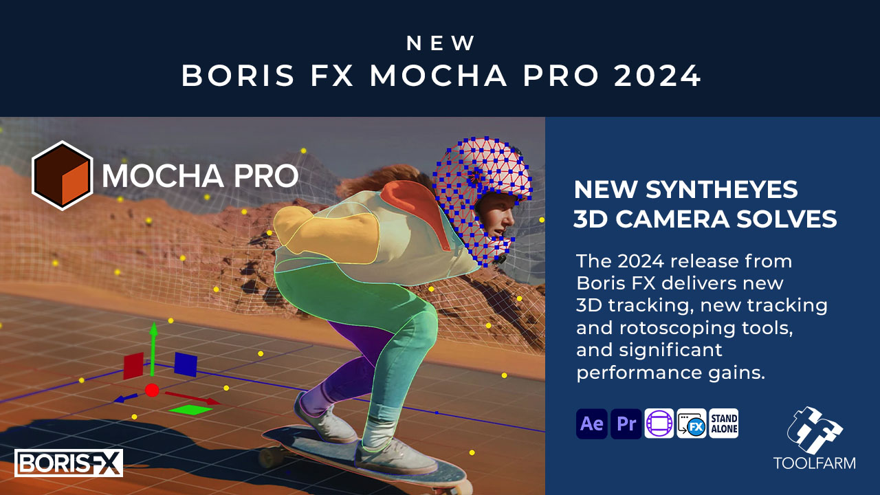 Mocha Pro Standalone 2024 v11.0.1.13 平面跟踪和视觉效果工具