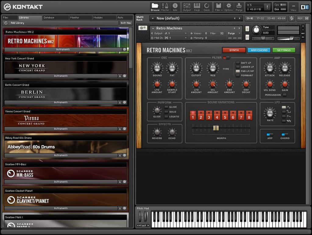 Native Instruments Kontakt v7.10.5 虚拟乐器集合