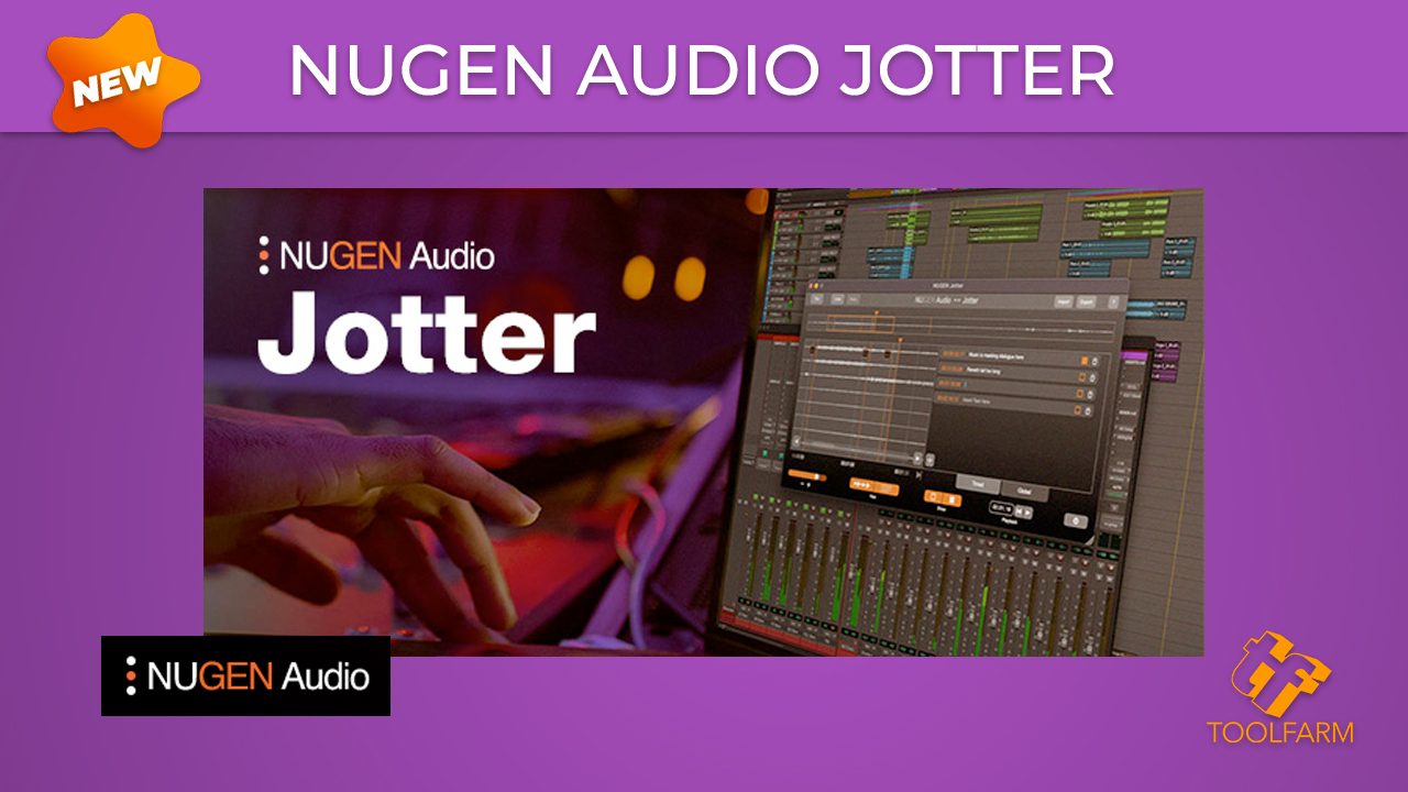 NUGEN Audio Jotter v1.1.0.3 笔记和评论音频插件