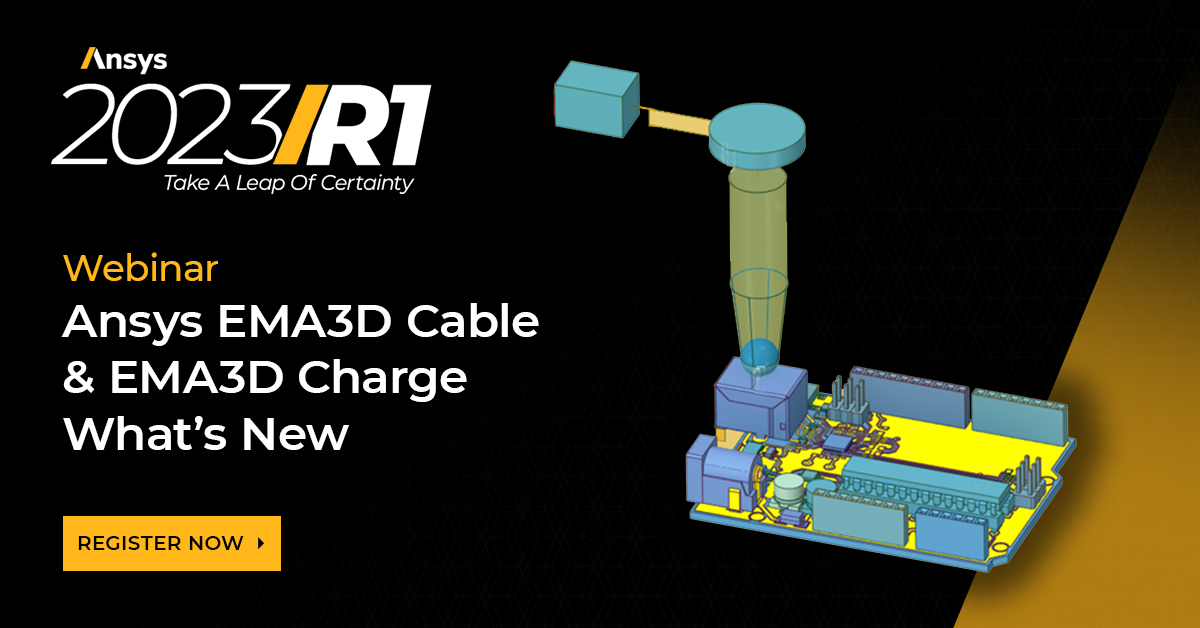 ANSYS EMA3D Cable/Charge 2024 R1 电缆系统电磁仿真软件