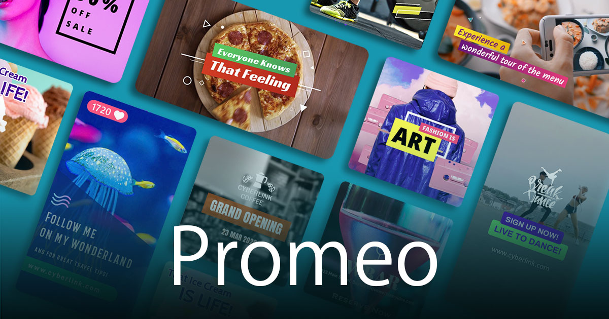 CyberLink Promeo Premium v7.0.2231.0 社群媒体设计广告和帖子软件