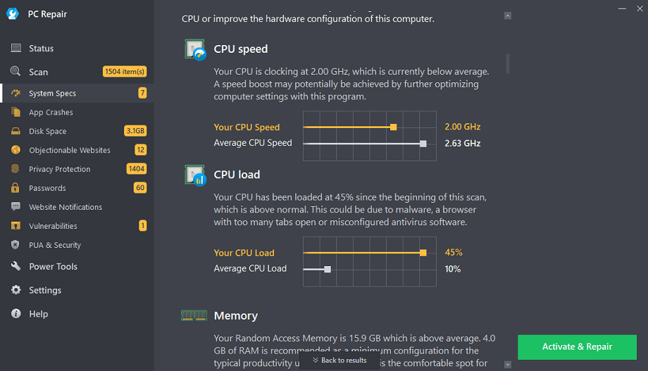 OutByte PC Repair v1.7.112.7856 系统清理和修复工具