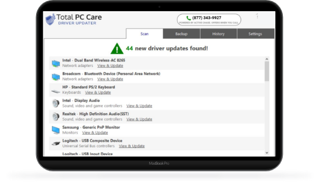 Total PC Care Driver Updater v5.4.580 电脑驱动程序更新管理软件