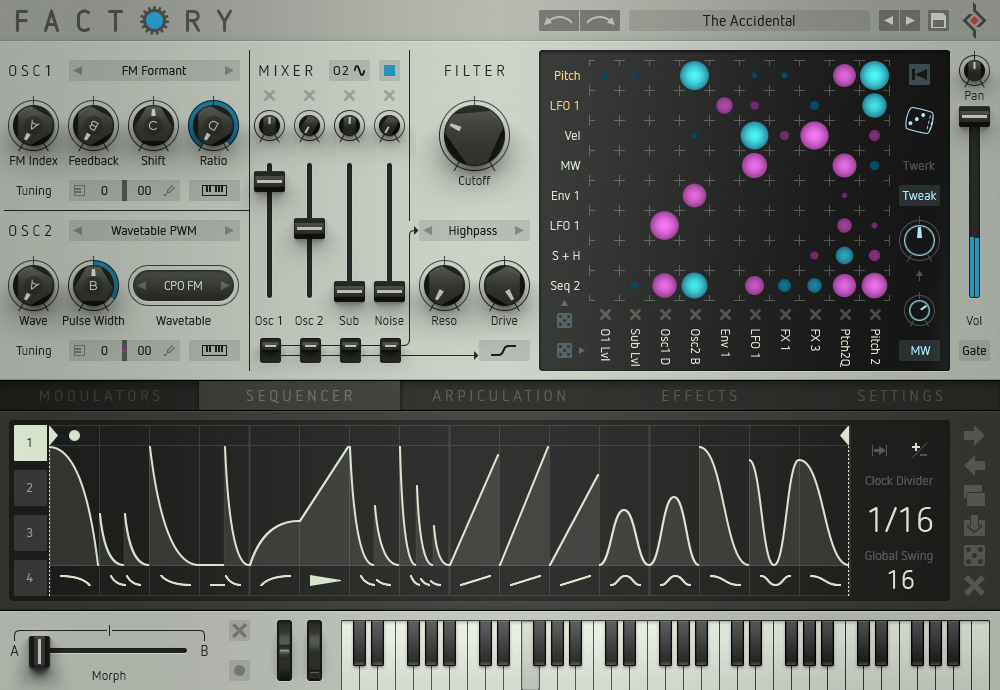 Sugar Bytes Factory v1.1.3 液体模块化合成器