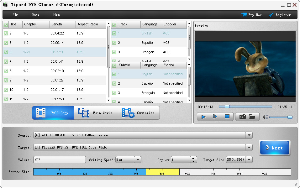 Tipard DVD Cloner v6.2.76 DVD克隆及备份软件