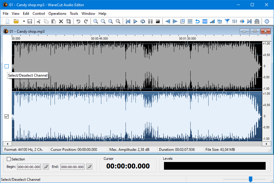 WaveCut Audio Editor v6.7.0 音频编辑器