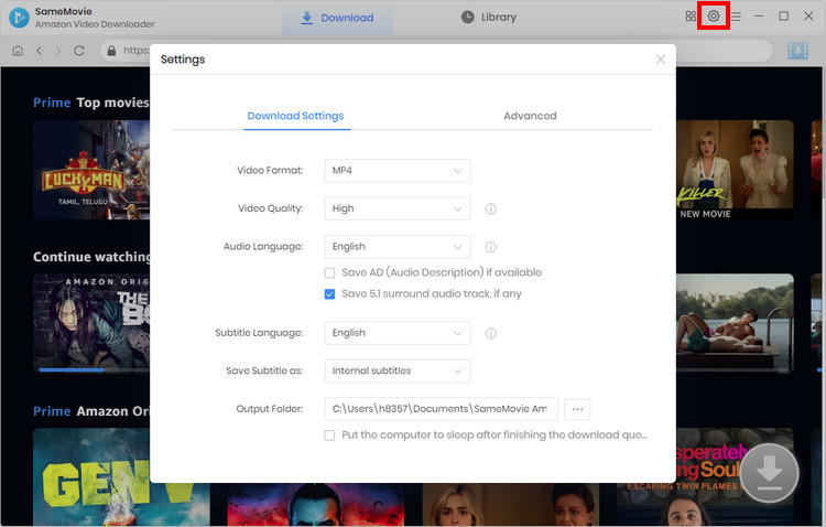 SameMovie Amazon Video Downloader v1.2.7 亚马逊视频下载器